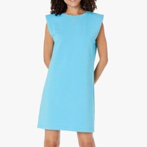 The Drop Women's Mariana Power Shoulder Mini Dress, Size M